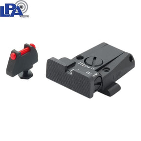 Reguleeritavad sihikud Glock [G17 G19 G26 & other] | fiiberoptikaga
