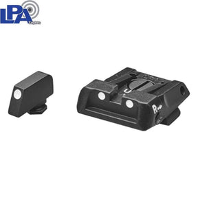 Reguleeritavad sihikud Glock [G17 G19 G26 & other] | valgete täppidega