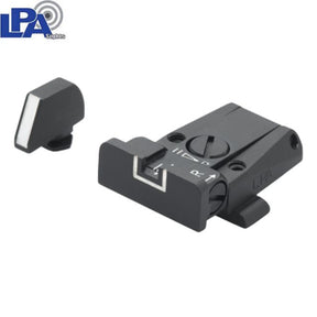 Reguleeritavad sihikud Glock [G17 G19 G26 & other] | valgete joontega