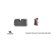 Glock MOS [G17 MOS, G19 MOS, & other] tall sport sights with fiber optics