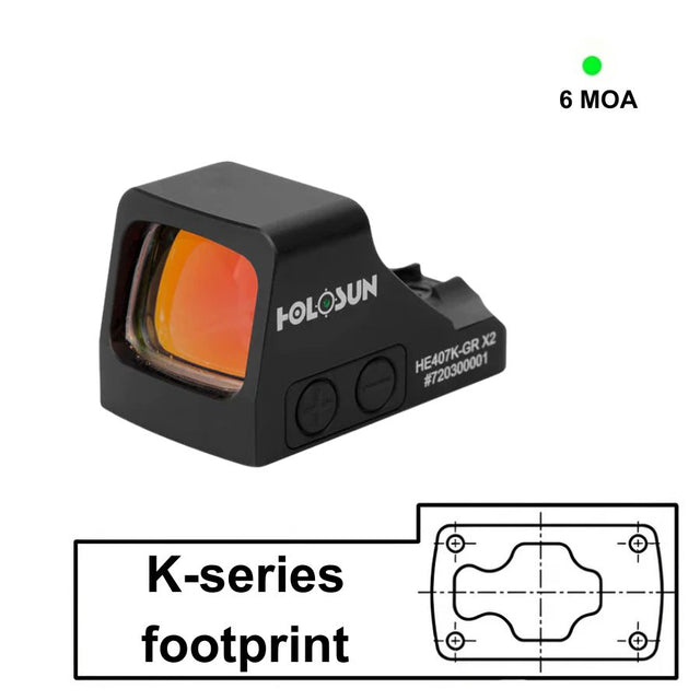 Holosun 407K X2 [roheline]
