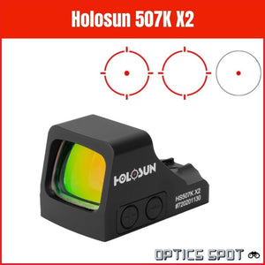 Holosun püstoli optika K-seeria jalajäljega