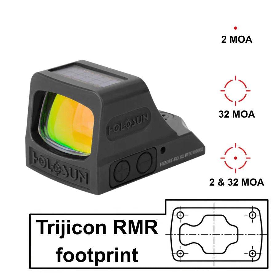 Holosun 508T X2 punane