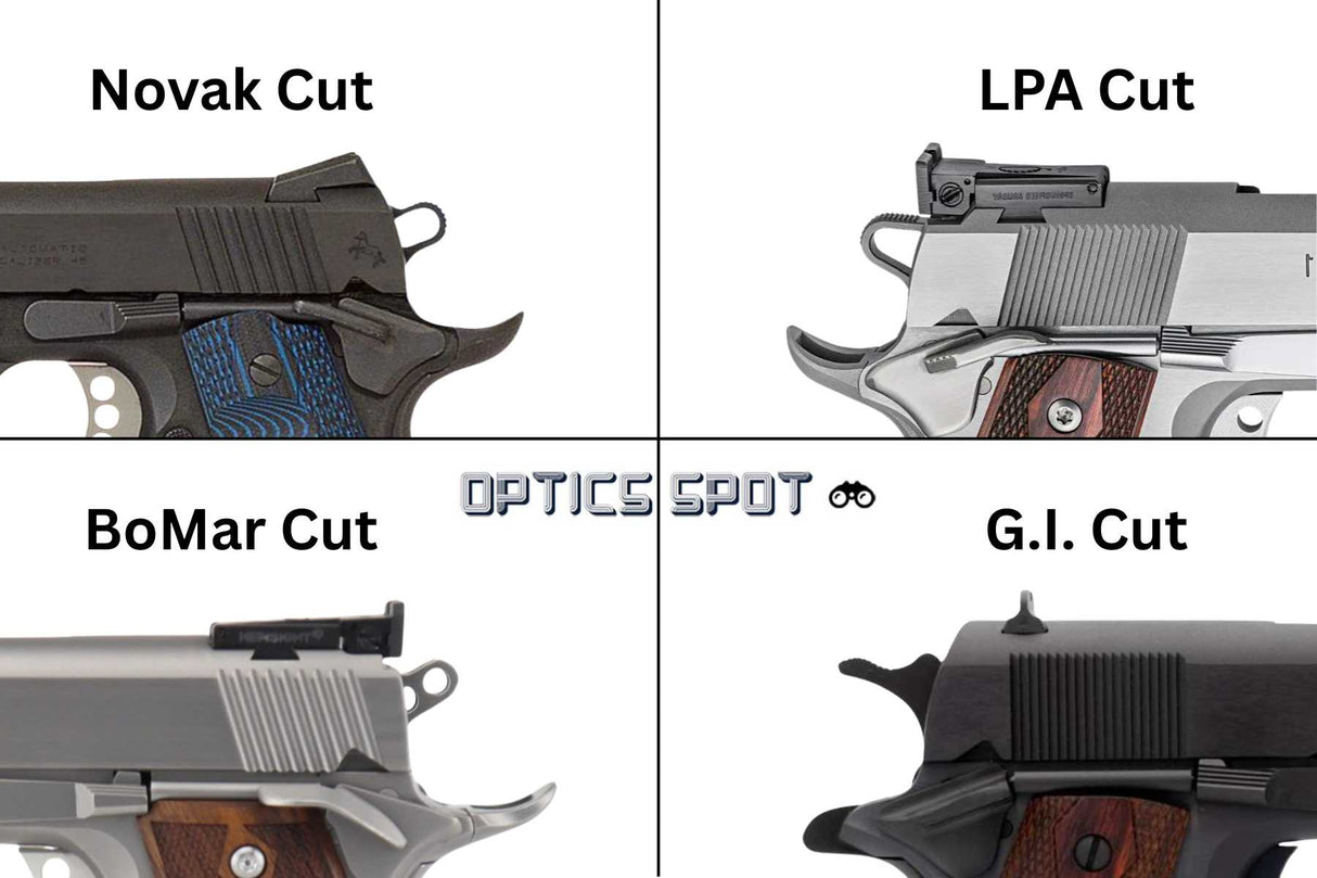 1911 [G.I. Cut] punatäppsihiku kinnitus | Trijicon RMR footprint EGW