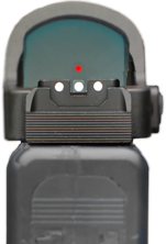 CZ P-10 Optics Ready poolreguleeritavad sihikud | valgete punktidega