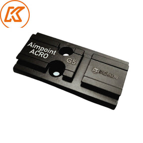 Steel punatäppsihiku plaat for Glock MOS | Aimpoint Acro footprint