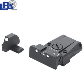 Springfield [XD,XDM] & HS Produkt [XDM HS-9 SF19] reguleeritavad sihikud | valgete punktidega