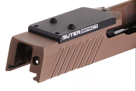 Sig P320 [models with removable rear sight] Optics Ready adapterplaat | type S [RMSc DPP & K-series footprint]
