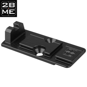 Sig P320 [models with removable rear sight] Optics Ready adapterplaat with tagumine sihik | Aimpoint Acro footprint