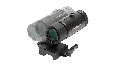 Sightmark T-3 suurendi koos LQD küljele pööratava kinnitusega