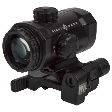 Sightmark XTM-3 3xMagnifier with LQD küljele pööratava kinnitusega