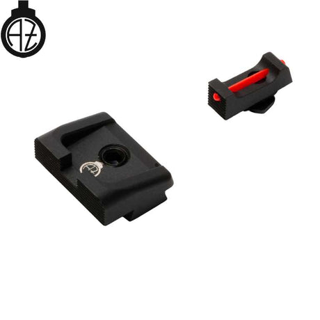 Sihikud for Glock [G17, G19, G26 & other] with fiber optics | type A