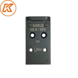 Steel punatäppsihiku plaat for Glock MOS | Shield RMSc & Holosun K-series footprint
