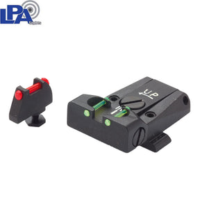 Reguleeritavad sihikud Glock [G17 G19 G26 & other] | fiiberoptilistega