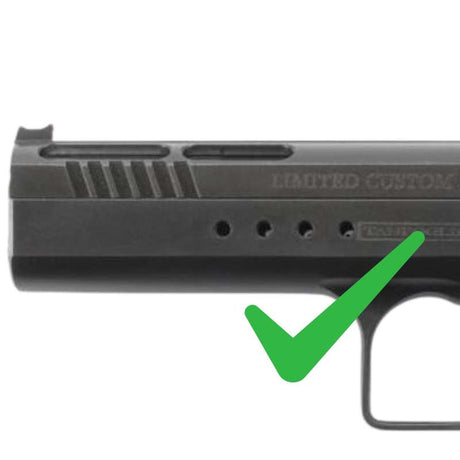 Punatäppsihiku külgkinnitus Tanfoglio mudelitele eelpuuritud avadega | Trijicon RMR footprint