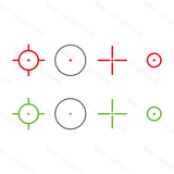 Vector Optics Omega 23x33 Nelja Retikliga Refleks-Sihik kollimaatorsihik 