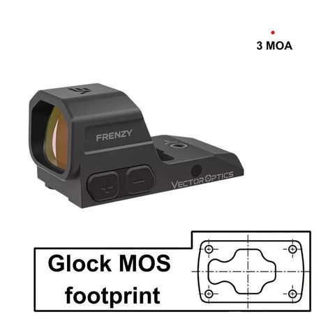 Vector Optics Frenzy 1x16x21 Glock MOS jaoks