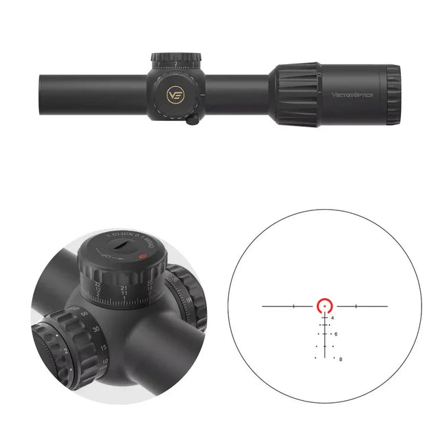 Vector Optics TAURON 1-6x24 SFP vintpüssi optiline sihik Vector Optics