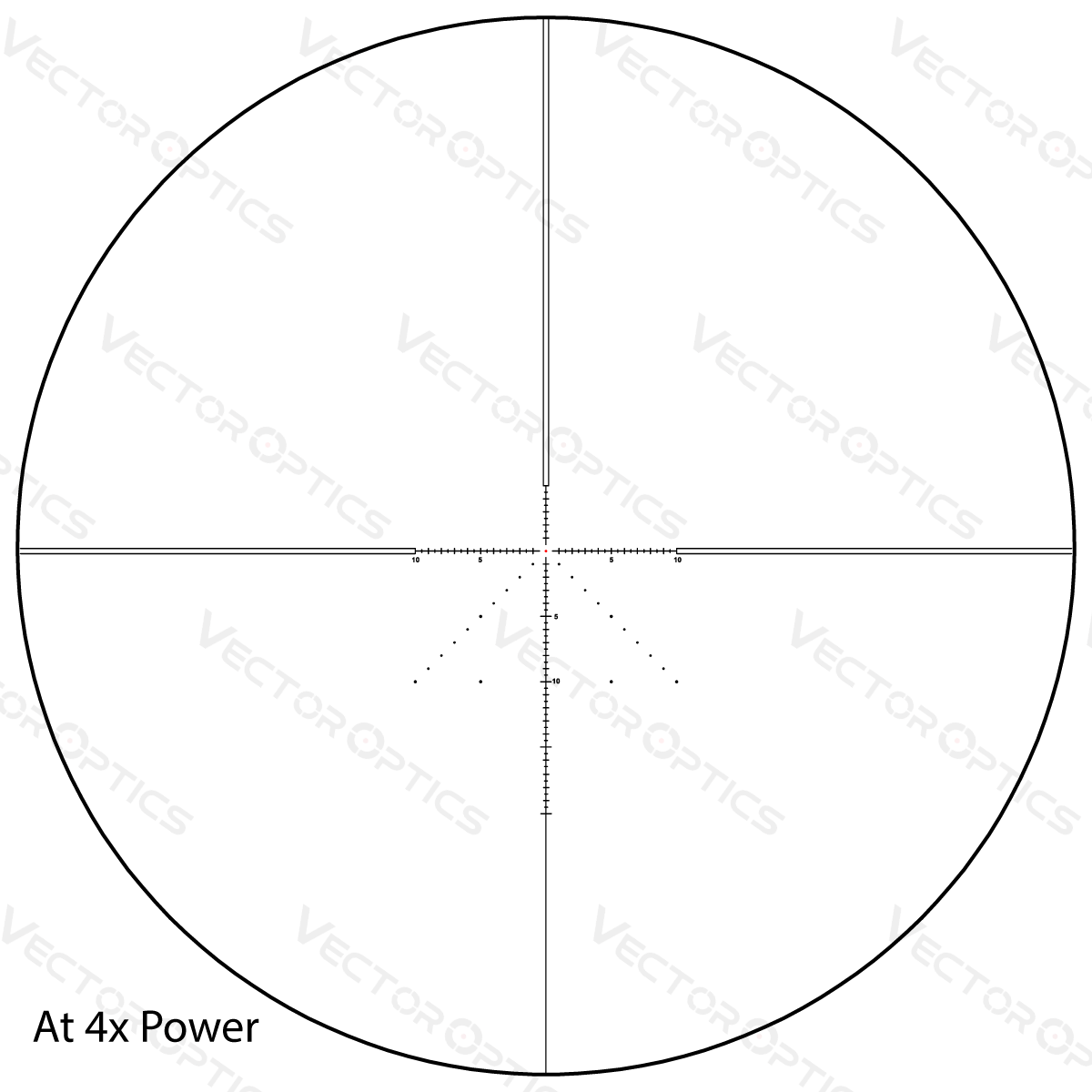 Vector Optics Veyron 4-16x44 IR Esimese fookustasandi valgustatud optiline sihik 