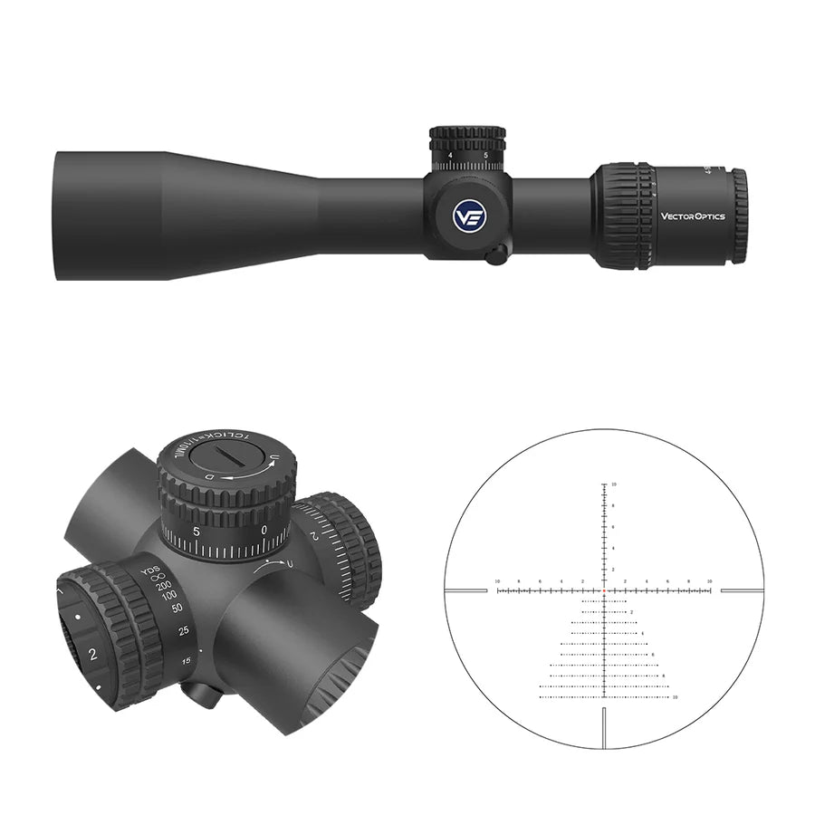 Vector Optics Veyron 4-16x44IR SFP kompaktne optiline sihik 