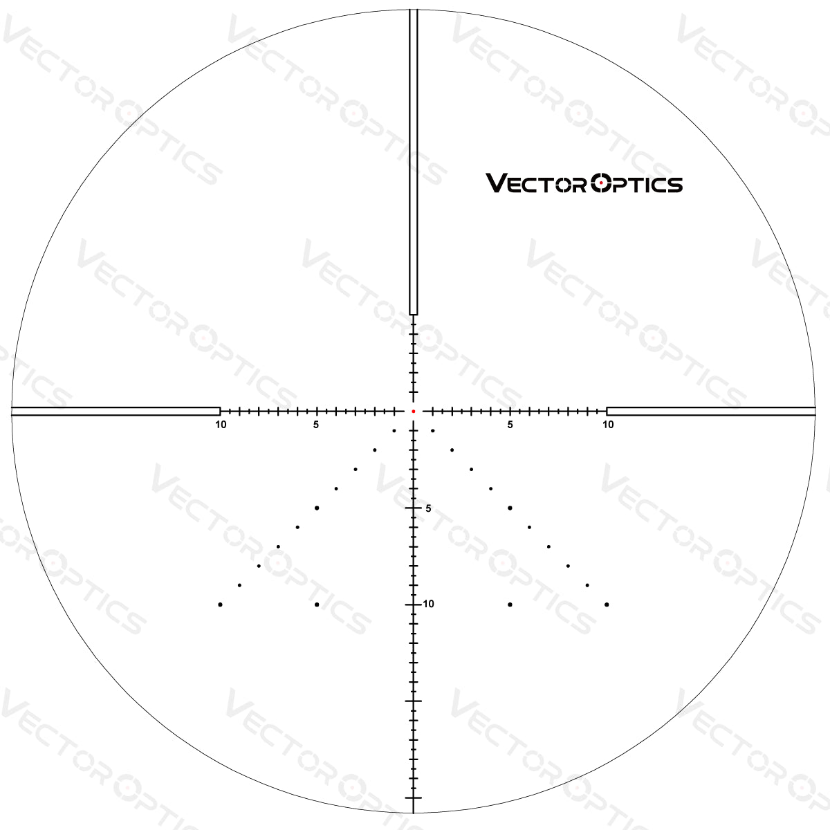 Vector Optics Veyron 6-24x44 IR Esimese fokaaltasandi valgustatud optiline sihik 