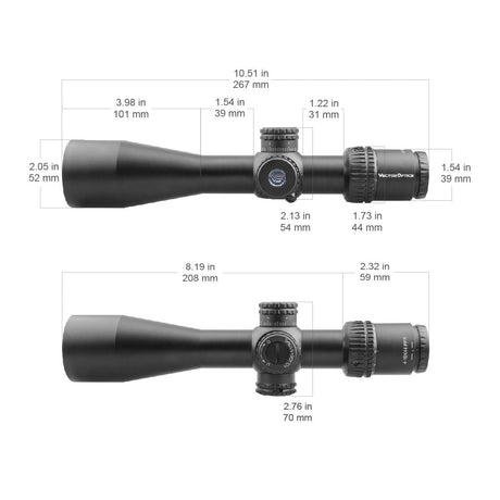 Vector Optics Veyron 4-16x44 FFP vintpüssi sihik