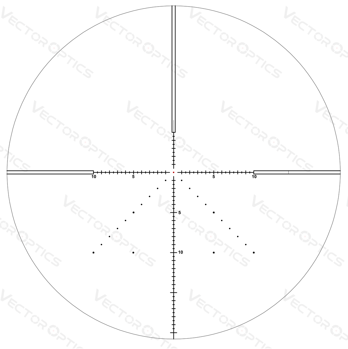 Vector Optics Veyron 4-16x44 IR Esimese fookustasandi valgustatud optiline sihik 