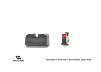 Walther PDP co-witness sihikud | fiber optic 