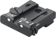 Reguleeritav tagumine sihik for Glock [G17 G19 G26 & other] | white dots