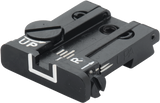 Browning Hi-Power Vigilante reguleeritav tagumine sihik | valged jooned