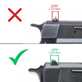 Browning Hi-Power [Vigilante Mark III Practical HP40] reguleeritavad sihikud | tühi
