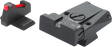 Browning Hi-Power [Vigilante Mark III Practical HP40] reguleeritavad sihikud | fiber optic [eesmine]