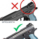 CZ Shadow 2 punatäppsihiku kinnitus | Shield RMSc footprint