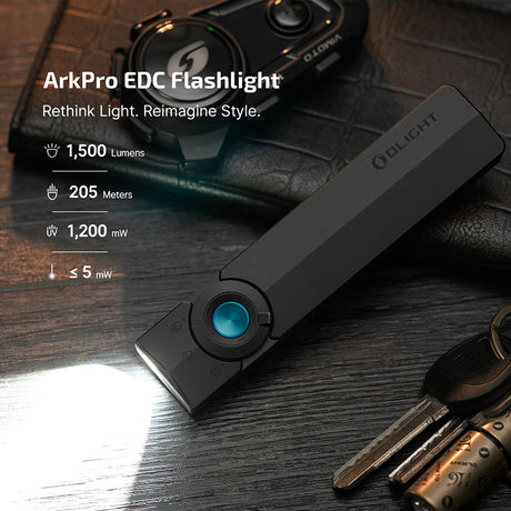 Olight ArkPro | lame 4-in-1 EDC taskulamp | 1.500 lm
