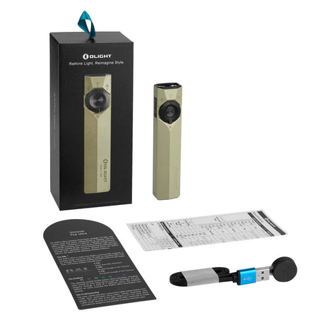Olight ArkPro Ultra | lame 4-in-1 EDC taskulamp | 1.700 lm - Olive Green