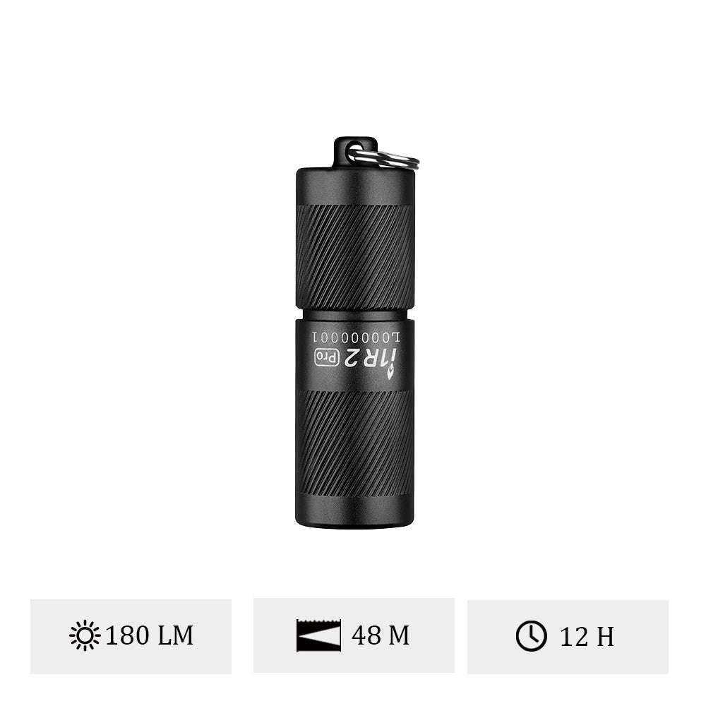 Olight i1R 2 Pro | laetav võtmehoidja lamp | 180 lm - Must