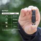 Olight imini 2 | mini taaslaetav võtmehoia taskulamp | 50 lm