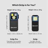 Olight Oclip Pro | multifunktsionaalne klambriga taskulamp | 500 lm