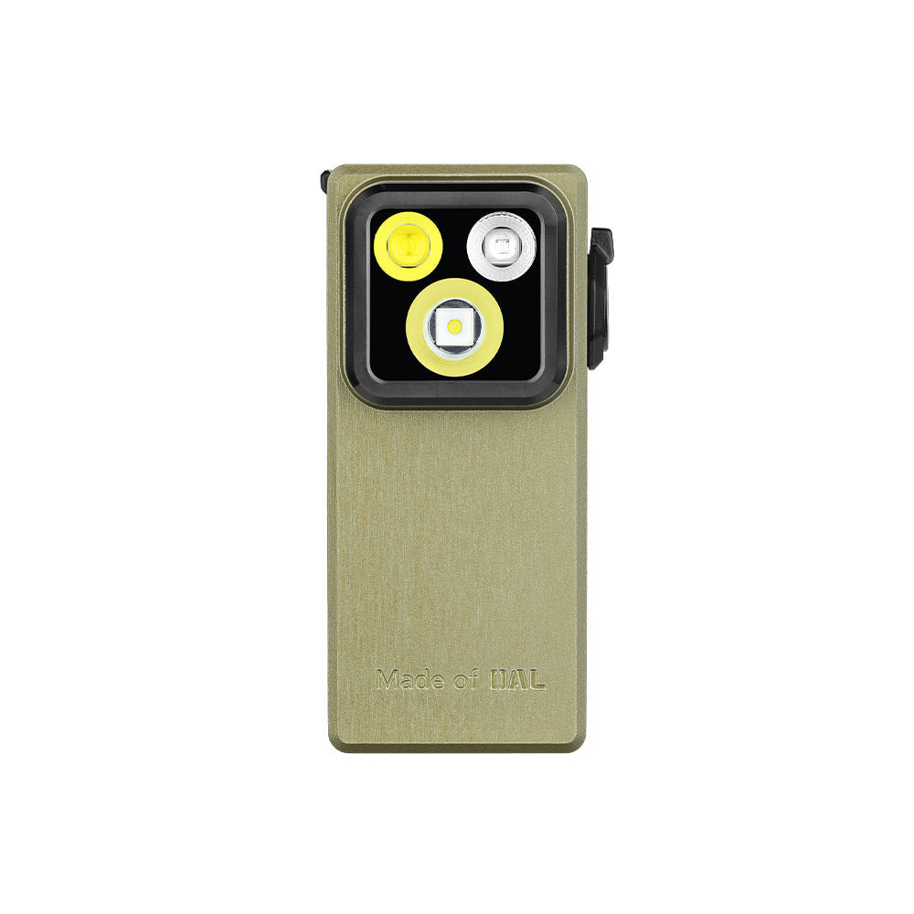 Olight Oclip Ultra | 3-in-1 klambriga EDC-valgusti | 530 lm - Oliivroheline