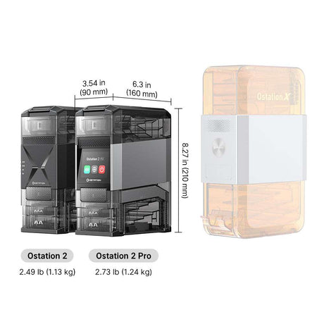 Olight Ostation 2 | nutikas AA/AAA akulaadija | 3-in-1