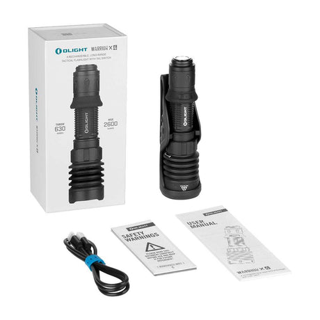 Olight Warrior X 4 | taktikaline taskulamp | 2.600 lm