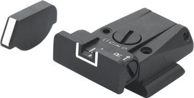 Ruger P91 - P97 reguleeritavad sihikud | valged jooned