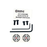 Kruvid Shield mini sihikute jaoks | 4tk