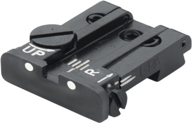 Sig P226 LDC reguleeritav tagumine sihik | valged täpid