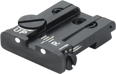 Sig P226 LDC reguleeritav tagumine sihik | valged täpid
