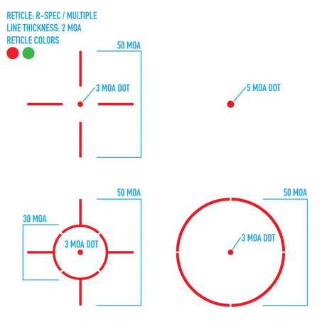 Sightmark Ultra Shot R-Spec Reflex Sight punatäppsihik