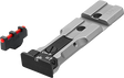 Smith & Wesson revolver [686 629 19 66 586 & other] punatäppsihiku jaoks valmis reguleeritavad sihikud | fiber optic