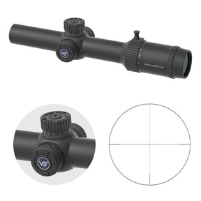 Vector Optics Forester 1-8x24 Fiber SFP rifle scope