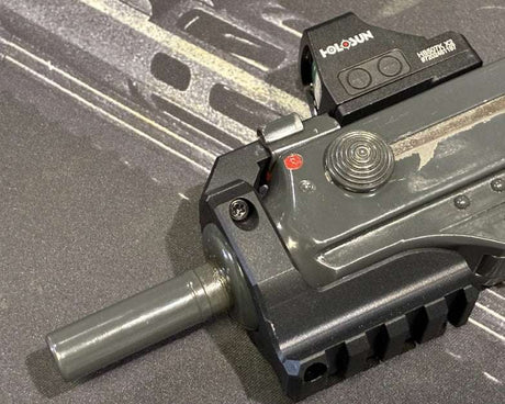 Vz 61 Skorpion punatäppsihiku kinnitus with Picatinny / M-Lok | Holosun K-series footprint
